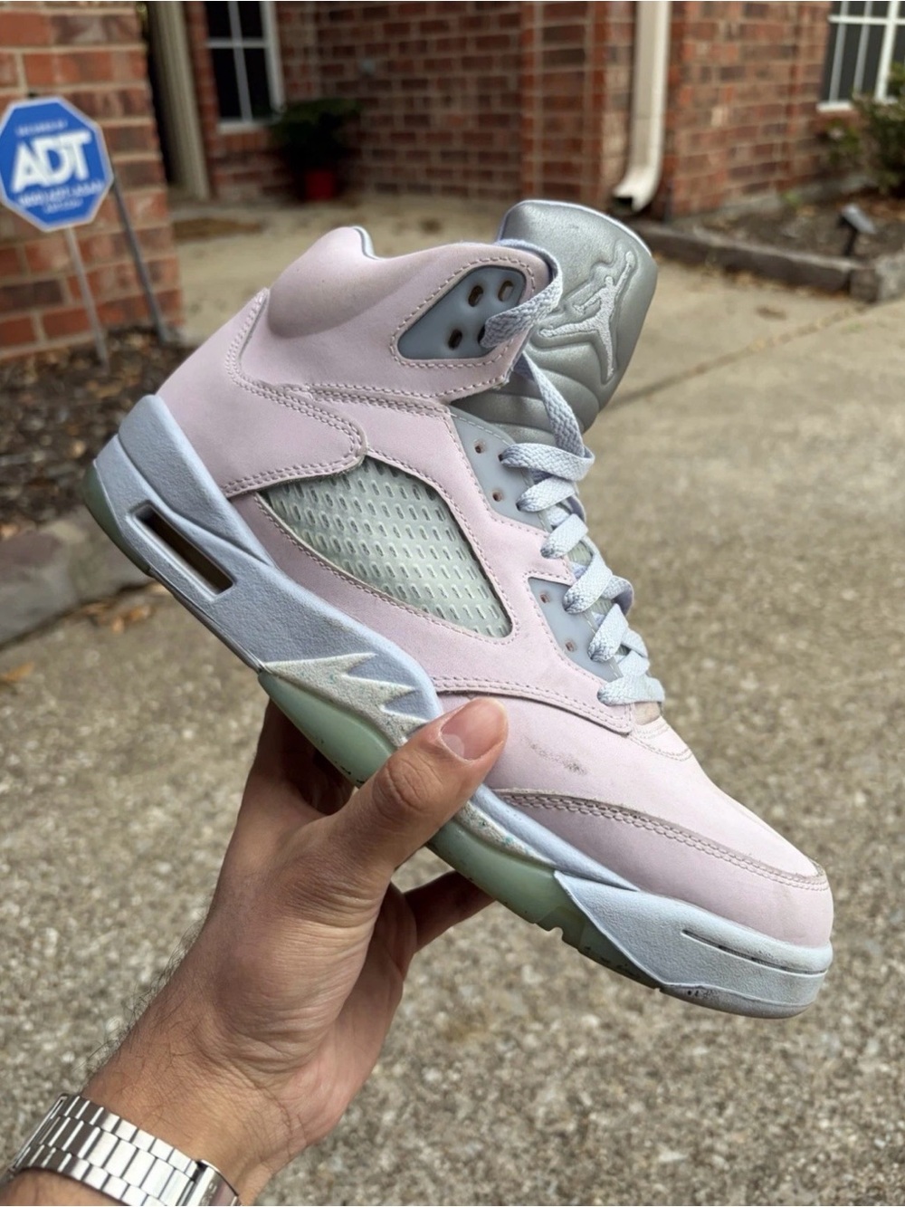 Nike Air Jordan 5 Retro Easter 2022 Mens Size 10 Used Replacement Box Authentic